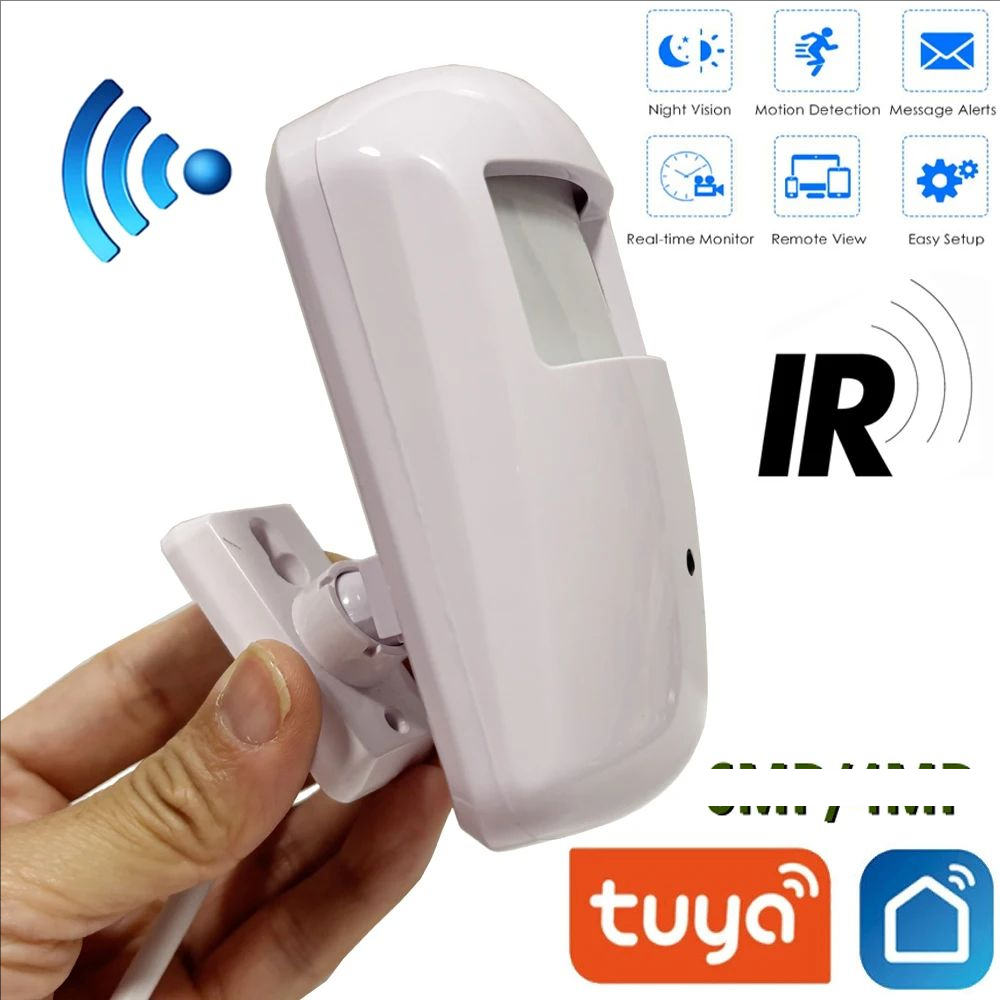 Smart Home Wiser - Mini telecamera WiFi Rilevazione movimento Sorveglianza