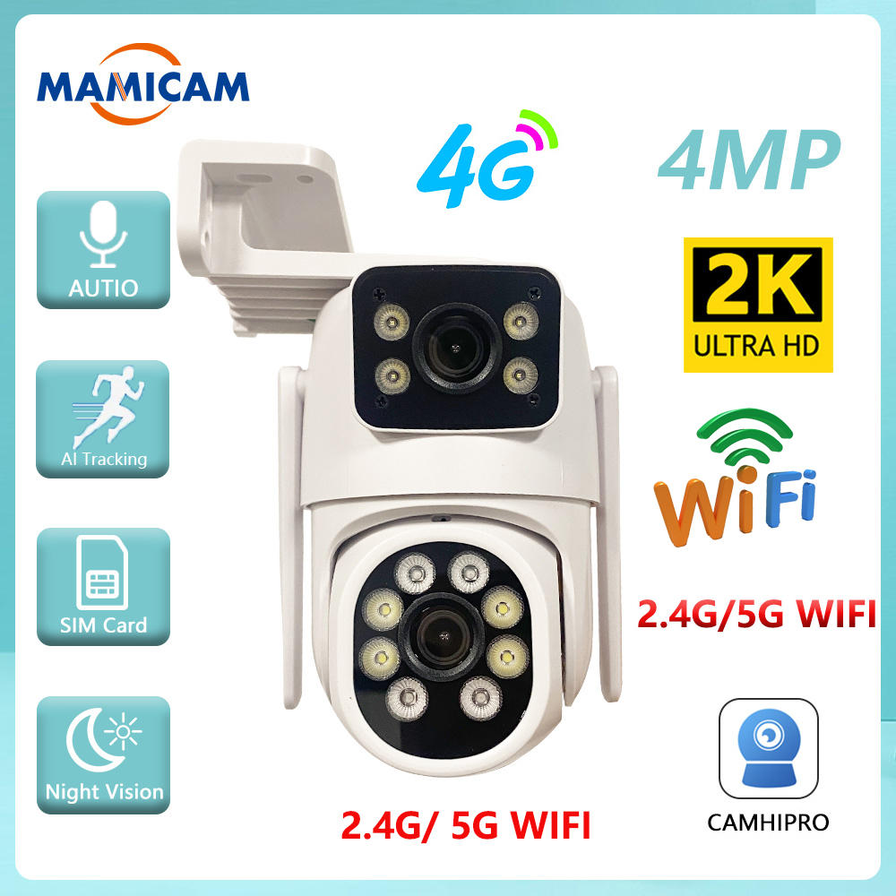 Smart Home Camera Ezviz - Telecamera IP WIFI 4MP 3G 4G