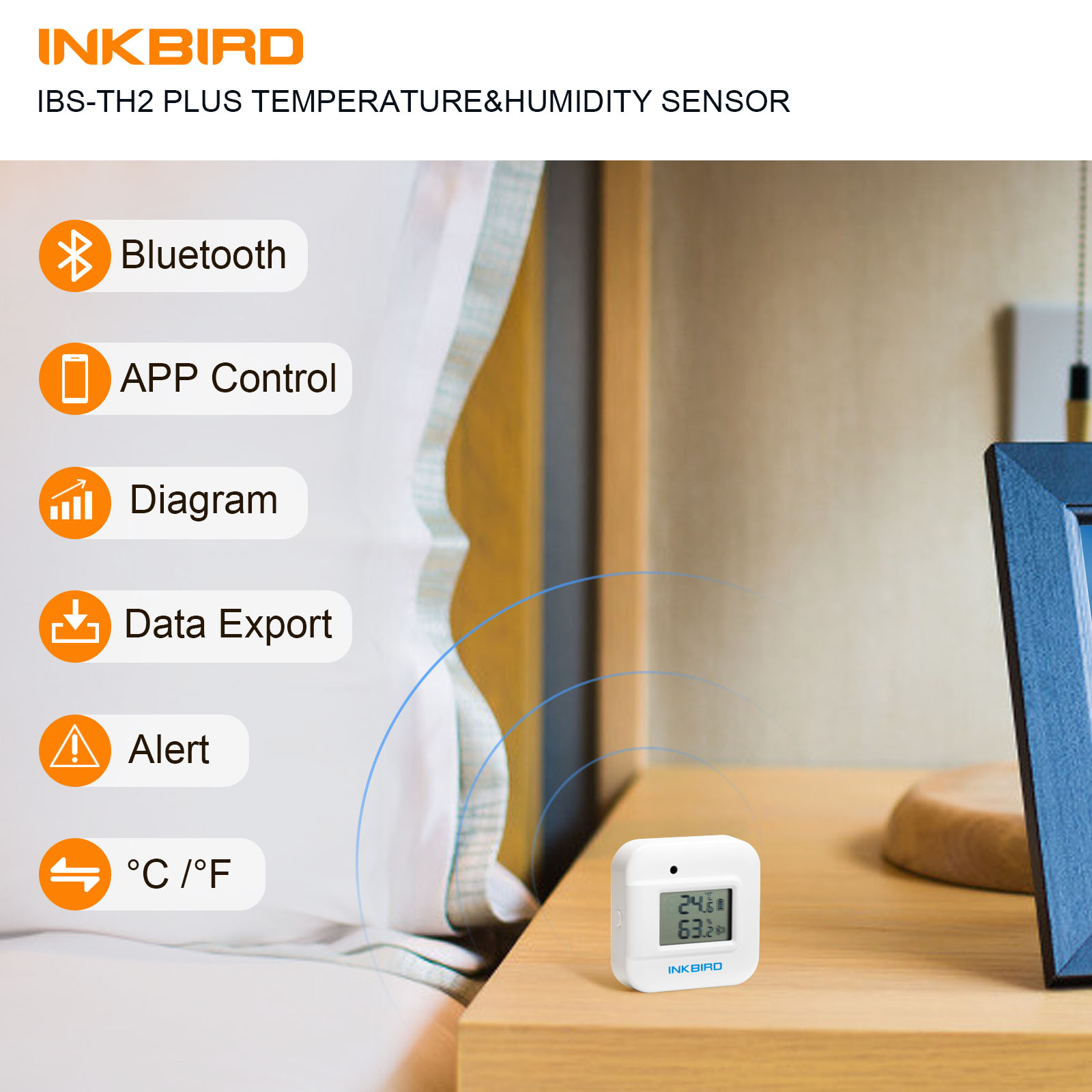 INKBIRD IBS-TH2 Plus Sensore t - Smart Home Plus recensione e prezzo