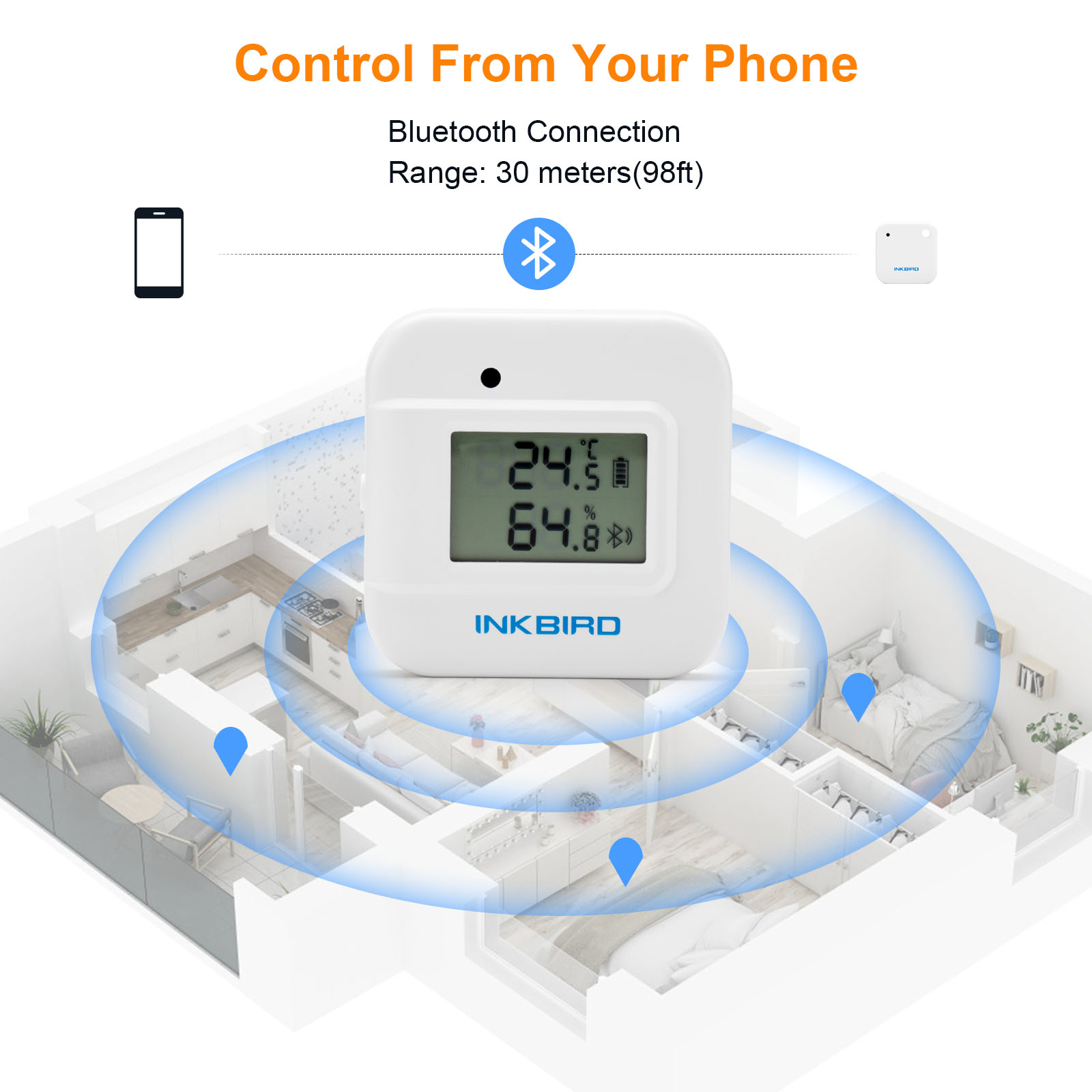 INKBIRD IBS-TH2 Plus Sensore t - Smart Home Plus recensione e prezzo