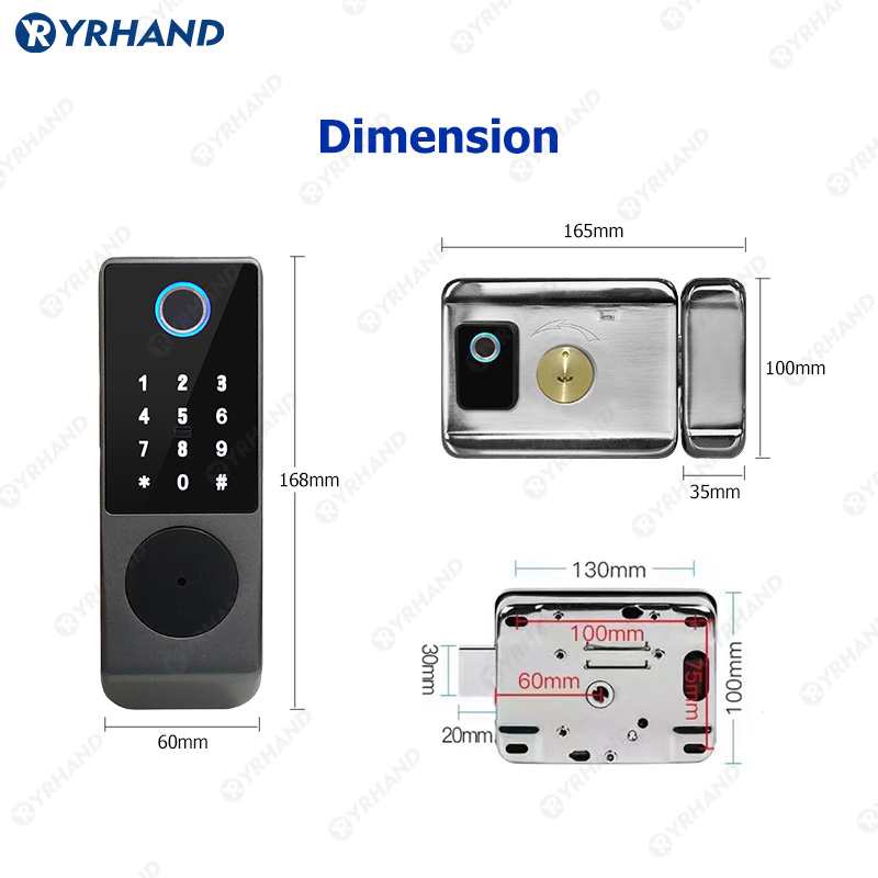 Tuya Smart lock impermeabile W - Smart Home Door Lock recensione e prezzo